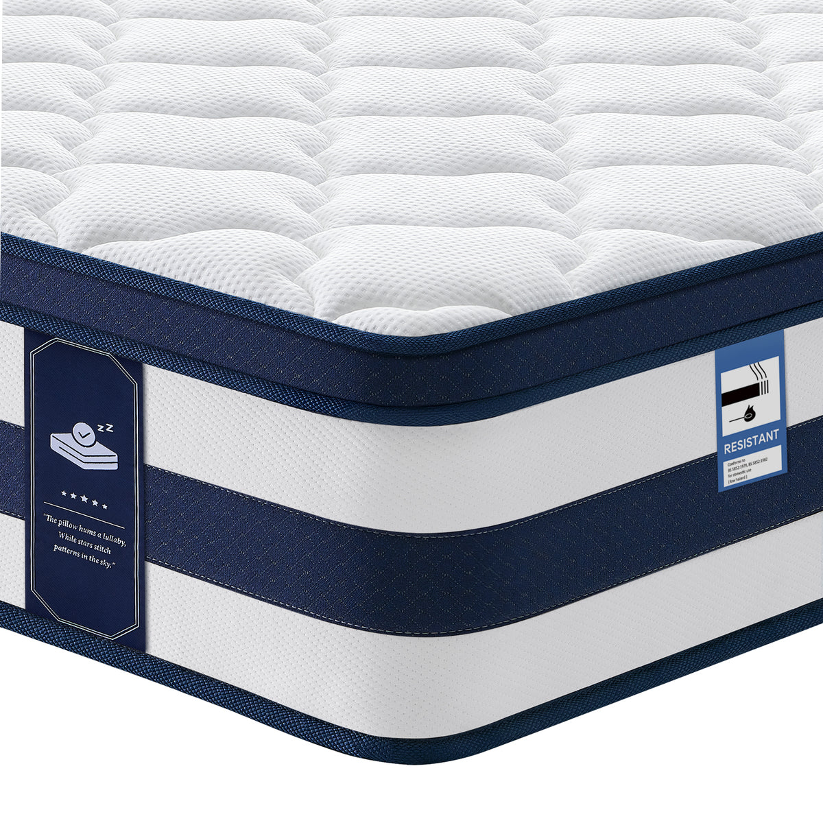 Vorbed 12 Inch Gel Memory Foam Sprung Hybrid Mattress