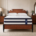 VorBed Mattress, 12 Inch Hybrid Mattress for Cooling and Breathable Sleep, Back Pain Relief, Firm Feel, Certipur-Us Certified, 120-Night Home Trial, Voya Collection